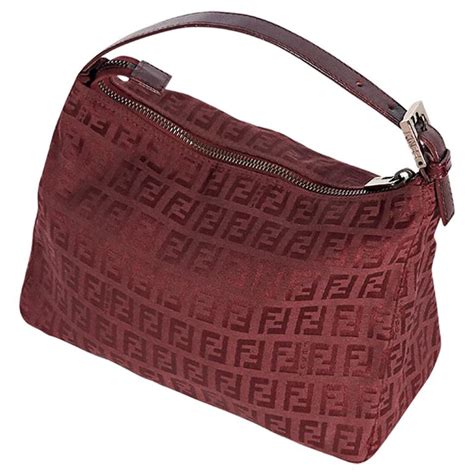 fendi bag with red handle|pre owned Fendi.